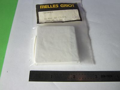Optical Melles Griot Heat Filter Square 50 mm Laser Optics