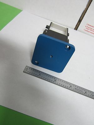 MICROSCOPE PART POLYVAR REICHERT LEICA CUBE OPTICS AS IS BIN#P1-07
