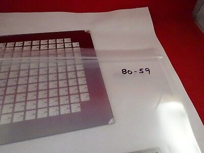 VINTAGE McDONNELL DOUGLAS OPTISCHE KOMPONENTENMASKE AS IS OPTICS #80-59