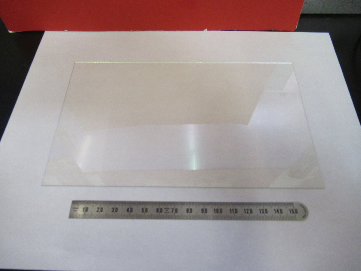 OPTICAL BK7 GLASS COATED LARGE PLATE WINDOW LASER OPTICS X3-B-33