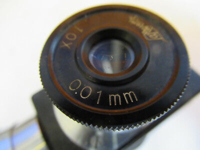 Lafayette Japan Filar 10X Eyepiece Ocular Microscope Part