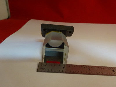OPTICAL OLYMPUS JAPAN HEAD PRISM MICROSCOPE PART OPTICS AS IS #86-02