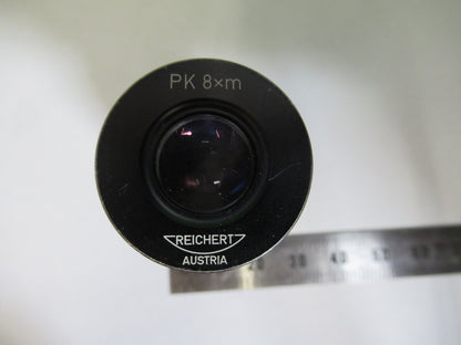REICHERT AUSTRIA 8Xm micrometer EYEPIECE MICROSCOPE PART AS PICTURED W9-B-10