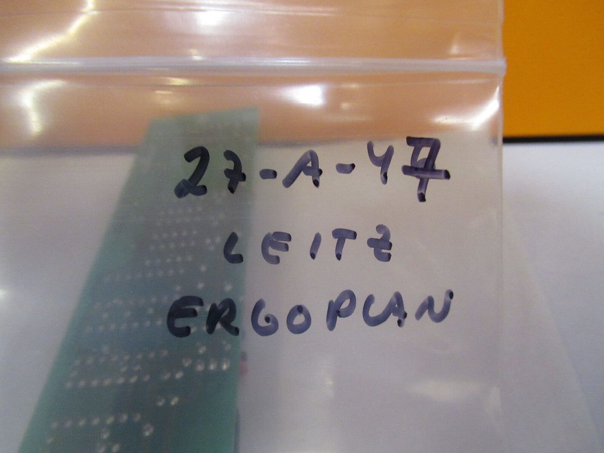 LEITZ ERGOPLAN GERMANY 301-360.075 BOARD MICROSCOPE PART AS PICTURED &27-A-47