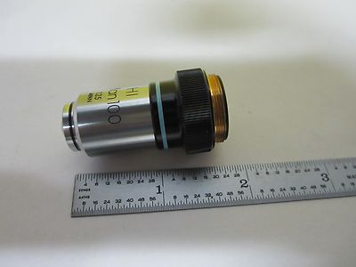 MIKROSKOPTEIL OBJEKTIV OLYMPUS JAPAN MPLAN 100X HI OPTICS AS IS BIN#U3-13