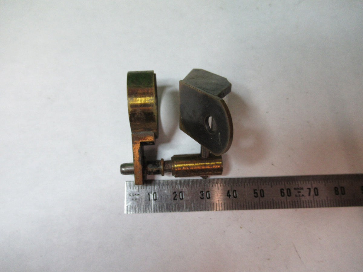 ANTIQUE BRASS NACHET PARIS PROJECTION PRISM ASSEMBLY MICROSCOPE PART X2-A-13