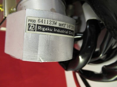 RIGAKU JAPAN X-RAY DEVICE SENSOR 641123W HIGH VOLTAGE ELECTRONICS #C7-A-08