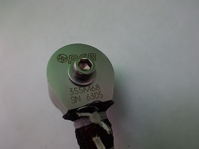 PCB PIEZOTRONICS ACCELEROMETER 355M68 VIBRATION SENSOR AS IS BIN#V4-31