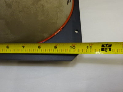 VERY LARGE HUGE PRO OPTICAL CONCAVE REFLECTOR MIRROR MIL SPEC OPTICS AS IS #TE-4