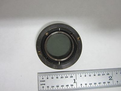 MICROSCOPE PART POLARIZER POL OPTICS AS IS BIN#R2-15