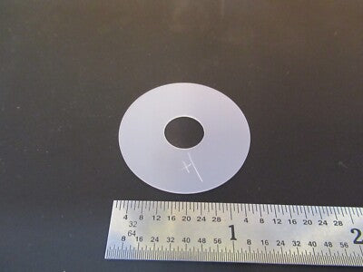 QUARTZ PLATE SINGLE CRYSTAL PIEZOELECTRIC X-CUT PIEZO PART AS PICTURED &3K-A-78