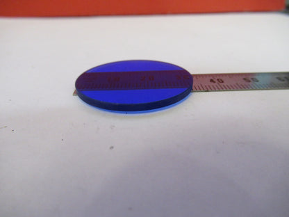 Nikon Japan Blue Glass Filter Lens Microscope Part