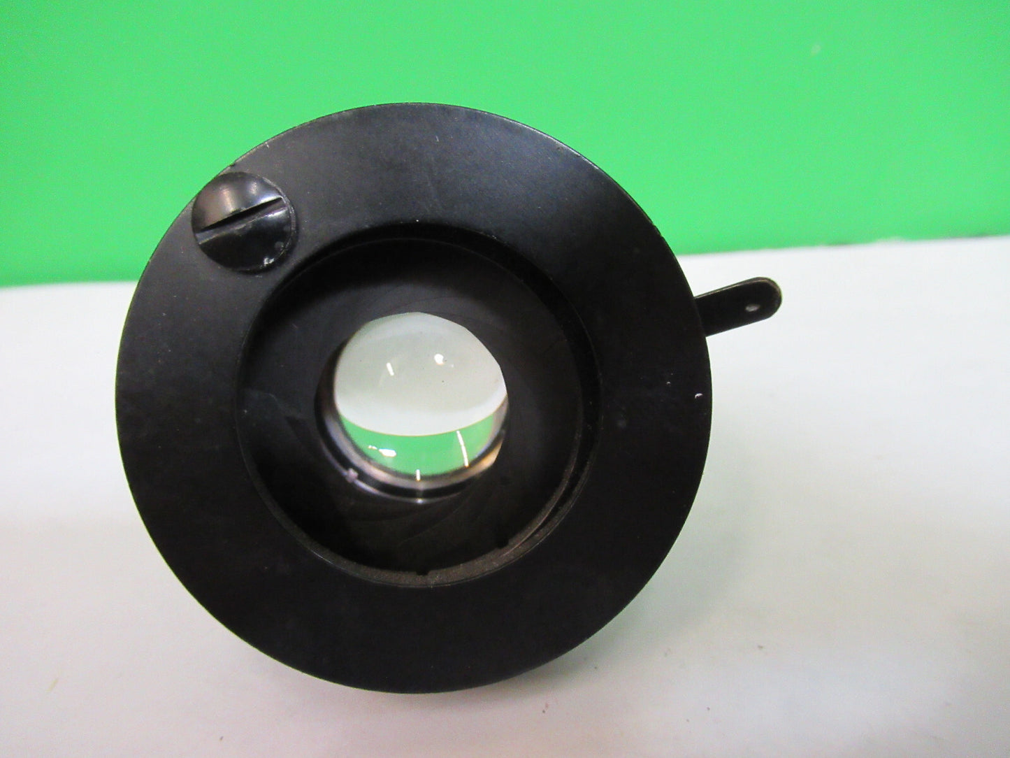 OLYMPUS JAPAN CONDENSER + IRIS OPTICS MICROSCOPE PART AS PICTURED X4-A-32