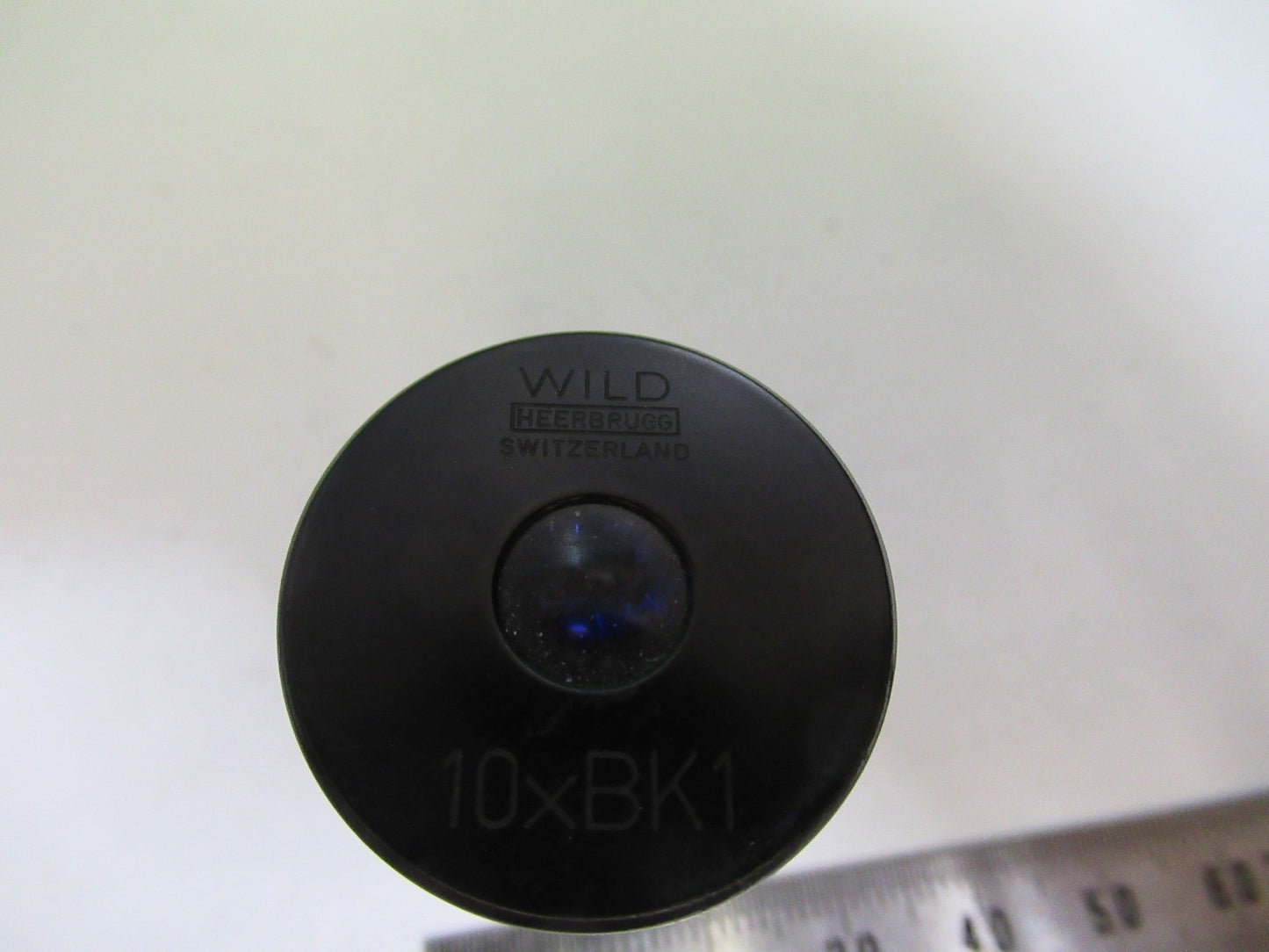 EYEPIECE WILD HEERBRUGG SWISS 10xBK1 OPTICS MICROSCOPE PART AS PICTURED T6-A-67