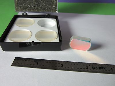 OPTISCHES LOS 4 EA ARO BK7 GLASBESCHICHTETER FILTERSPIEGEL LASEROPTIK BIN#32-86
