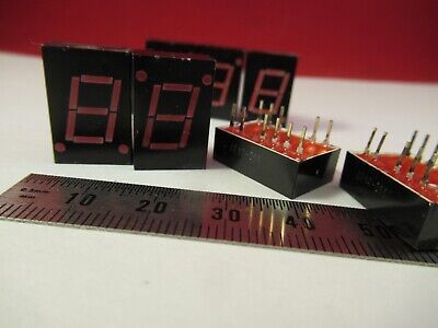 LOT 9 PCS LED SEGMENTS NUMBER DISPLAY 1990-0431 COMPONENT AS PICTURED &P7-FT-82