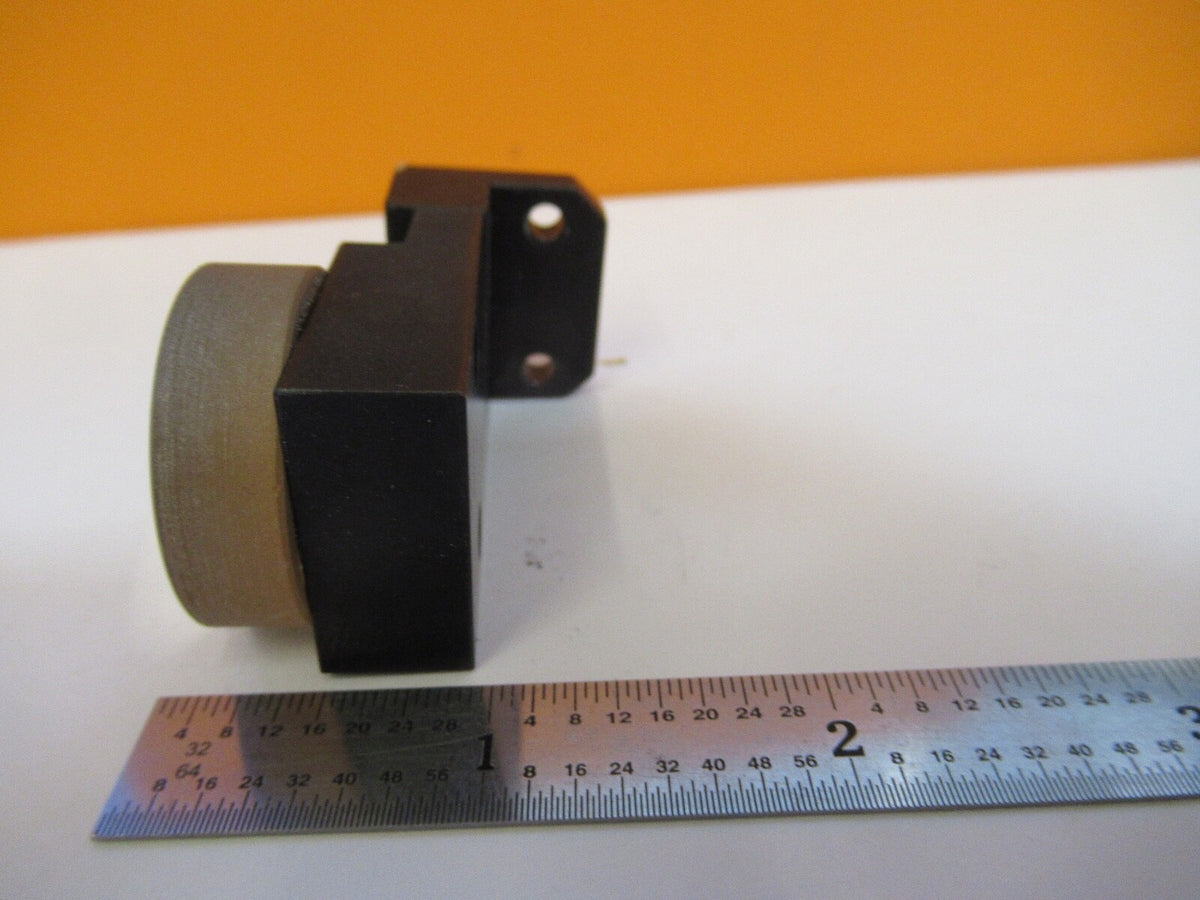 OLYMPUS JAPAN OPTICAL MOUNTED CONCAVE MIRROR MICROSCOPE PART as pictured A2-A-52