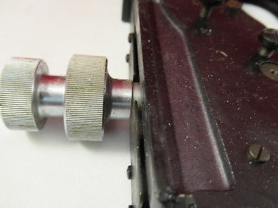 WILD SWISS [STUCK, for parts] STAGE TABLE MICROSCOPE PART AS PICTURED #66-A-51