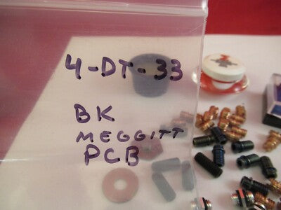 LARGE PCB LOT ACCESSORIES for ACCELEROMETER TEST  studs 10-32, bases  #4-DT-33