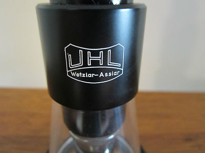 MODERN UHL WETZLAR ASSLAR GERMANY OPTICS MONOCULAR MICROSCOPE #Biblio