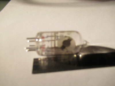 Antique Quartz Radio Crystal Russian Glass Holder Frequency Control