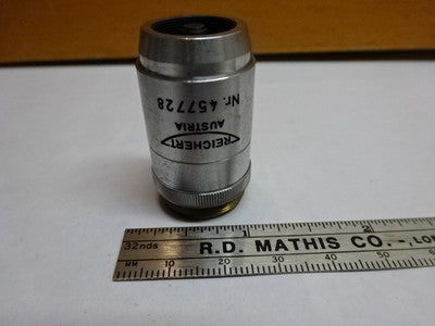MICROSCOPE PART REICHERT AUSTRIA OBJECTIVE EPI 12.5X /210 OPTICS AS IS #81-102