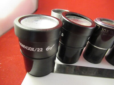 Lot Eyepieces Bausch Olympus American Optical Co. Microscope Part