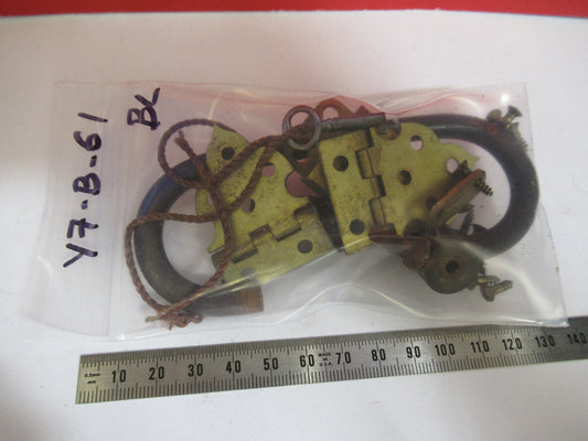 Antique Lock Pieces for cabinet Bausch & Lomb Microscope Part