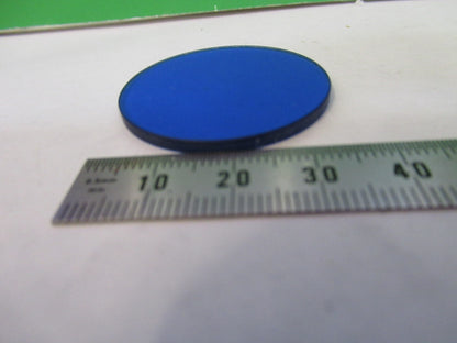 Ernst Leitz Wetzlar Germany B12 Blue Glass Filter Microscope Part