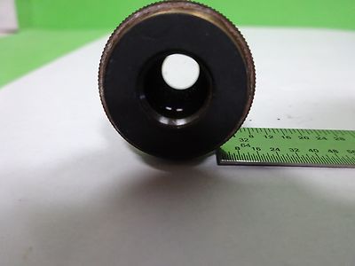 FOR PARTS MICROSCOPE PART OBJECTIVE OLYMPUS M10 [dirty] OPTICS AS IS BIN#Y6-E-12
