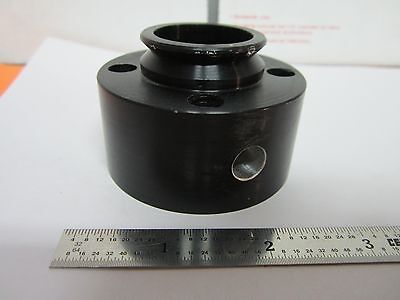 MICROSCOPE PART POLYVAR REICHERT CAMERA ADAPTOR PORT ?? OPTICS BIN#1E-P-22