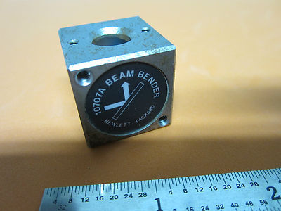 HP HEWLETT PACKARD 10707A BEAM BENDER SPLITTER AS IS BIN#C3-05 INTERFEROMETER