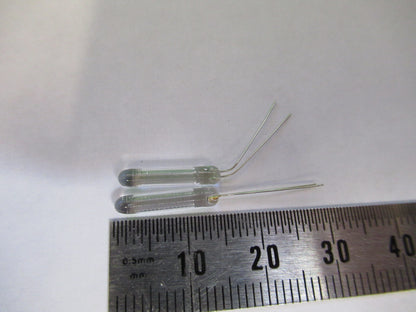 PAIR RTD PT100 PLATINUM TEMPERATURE SENSOR 100 OHMS GLASS AS PICTURED R7-B-72