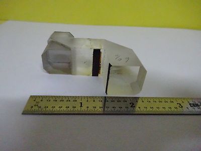 MICROSCOPE PART REICHERT AUSTRIA PRISM OPTICS AS IS BIN#X1-28