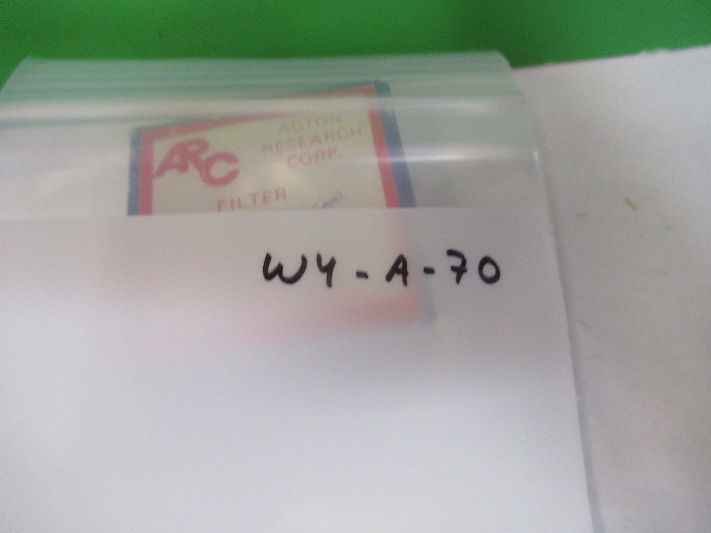 OPTICAL  1460 ANSGTROMS FILTER PRO LASER OPTICS AS PICTURED &W4-A-70
