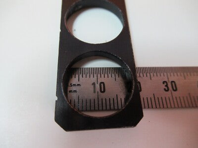 EMPTY SLIDE WITHOUT OPTICS LENSES MICROSCOPE AS PICTURED &14-B-31