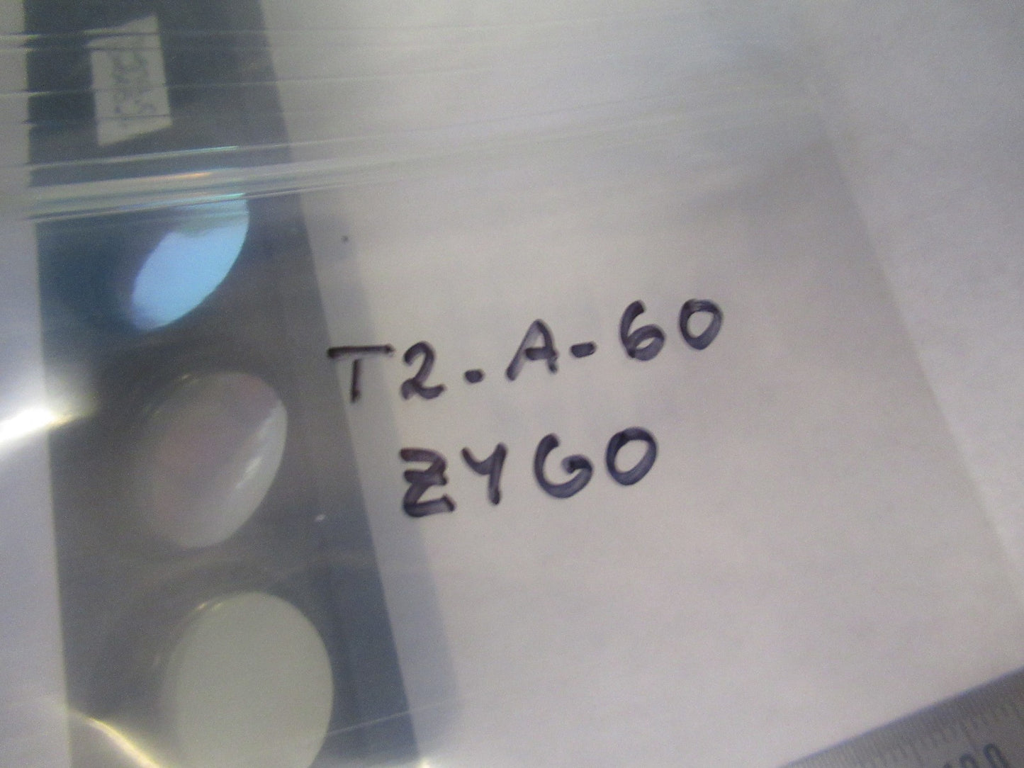 ZYGO INTERFEROMETER FILTER SLIDE OPTICS MICROSCOPE PART AS PICTURED T2-A-60