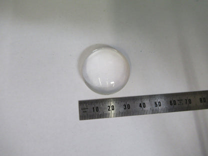 OPTICAL HIGH CONVEX PLANO LENS THICK GLASS MIL SPEC OPTICS AS PICTURED V3-A-20
