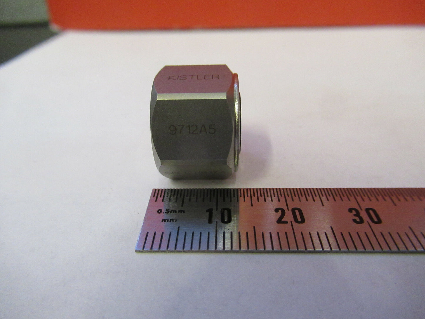 KISTLER FORCE LOAD CELL 9721A5 SENSOR PIEZOELECTRIC AS PICTURED B3-B-56