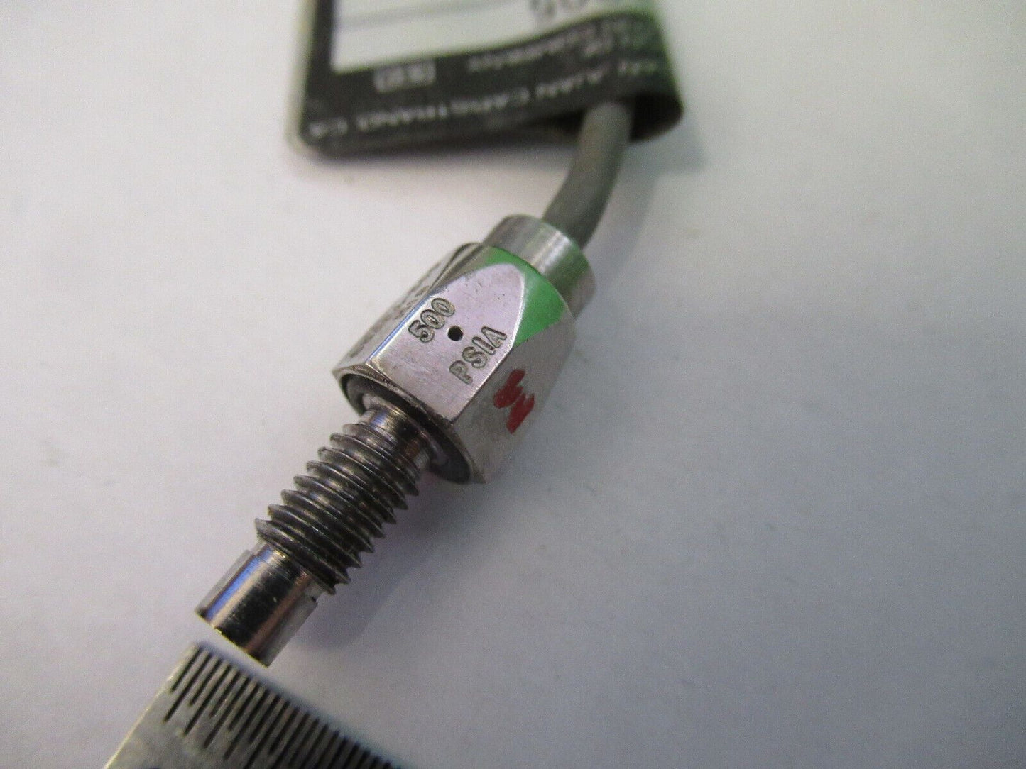 MEGGITT ENDEVCO PRESSURE SENSOR 500 PSI 8530A-500  AS PICTURED #z1-a-215