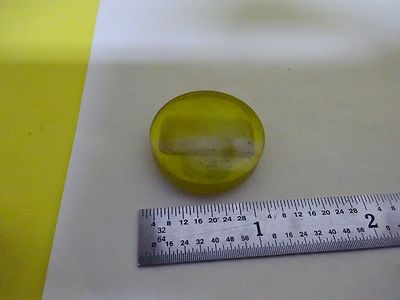 Optical Tunable Crystal Lens Nitrogen Laser Optics AS IS