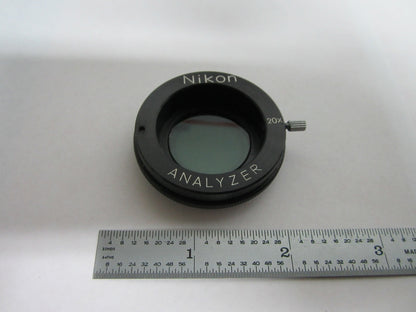 Microscope Polarizer Nikon 20X Analyzer Optics