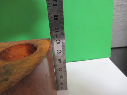 Spencer Lens Co. American Optical Co. Wood Carved for Cabinet Microscope Part