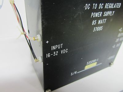 POWER SUPLLY DC AVIONICS HARRIS GRC-206 #B5-T-96