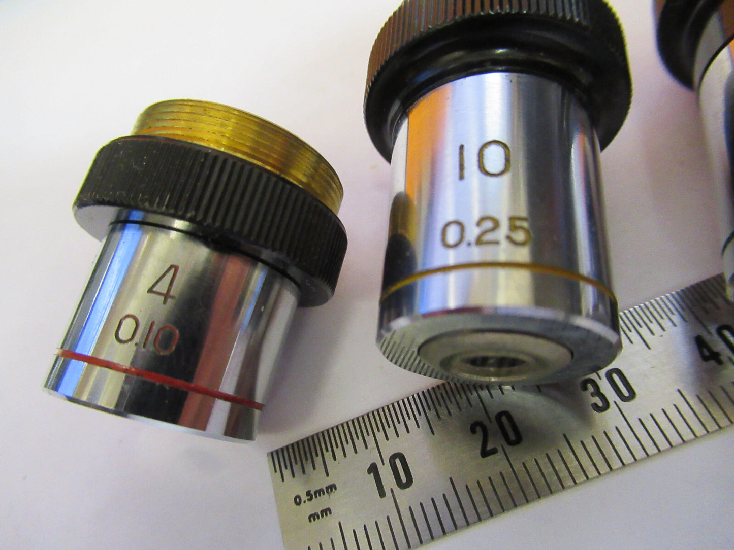 LOT WOLFE OBJECTIVE  LENS MICROSCOPE PART AS PICTURED Y1-A-57