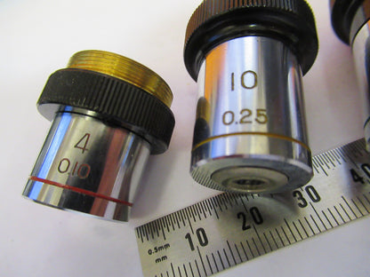 LOT WOLFE OBJECTIVE  LENS MICROSCOPE PART AS PICTURED Y1-A-57