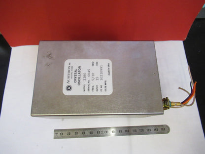 VINTAGE QUARTZ AUSTRON OSCILLATOR FREQUENCY CONTROL 5/10 MHz AS PICTURED V8-B-69