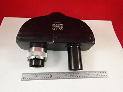 MICROSCOPE PART WILD M20 HEAD SWISS OPTICS AS IS BIN#S4-A-18