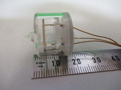 BENDIX 10 MHz QUARTZ FREQUENCY CONTROL RESONATOR GLASS PACKAGED AS PIC &Z5-A-15