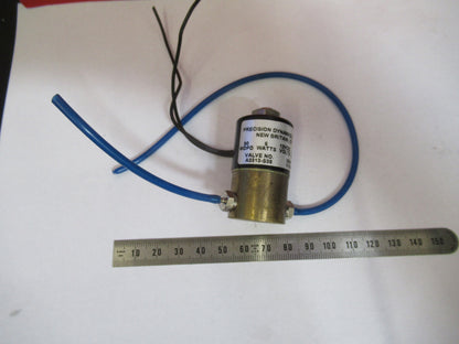 ELECTRIC SOLENOID AIR VALVE PRECISION DYNAMICS CONTROL FLOW AS IS H9-B-25